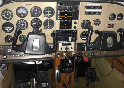 Cessna 182 before panel upgrade